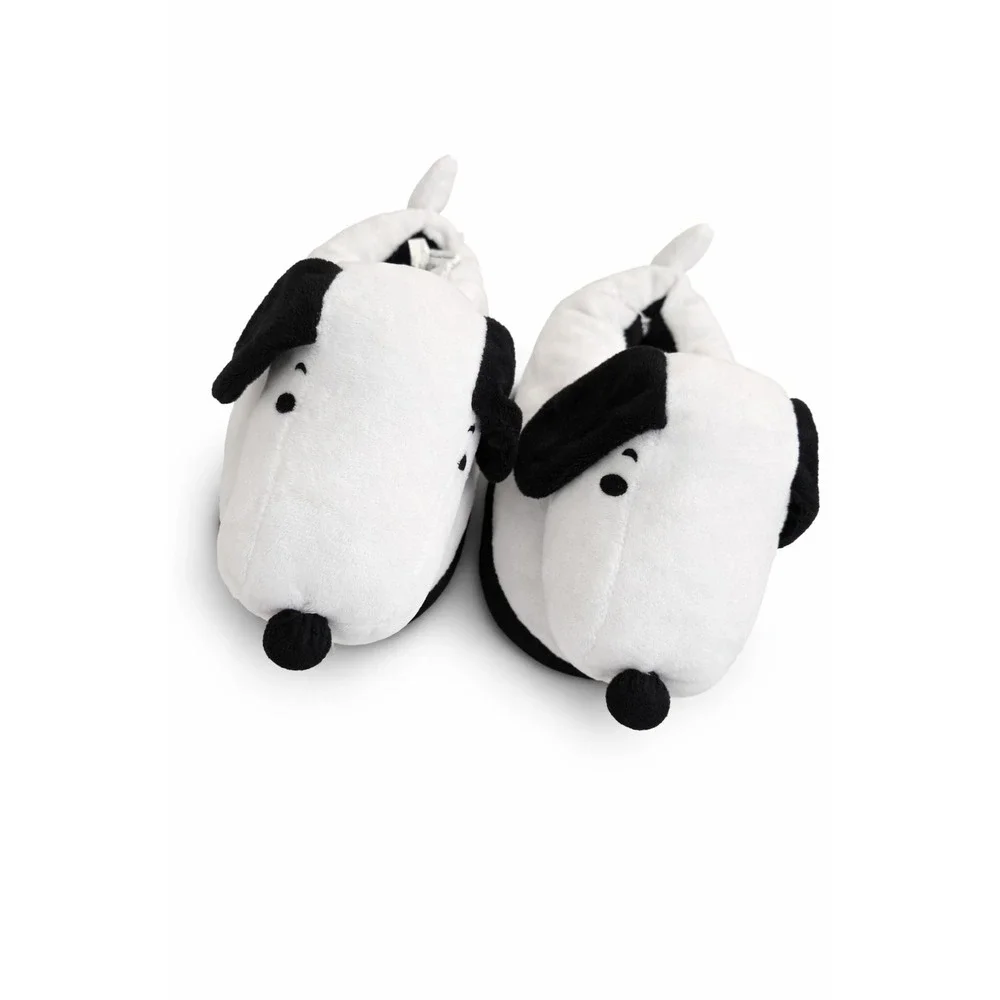 Peanuts Snoopy kids Plush‎ Slippers indoor house shoes AU 2/3 New